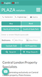 Mobile Screenshot of plazaestates.co.uk