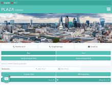Tablet Screenshot of plazaestates.co.uk